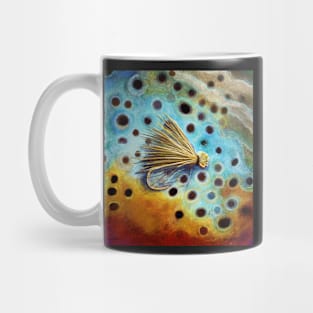 Elk Caddis Wild Brown Trout Mug